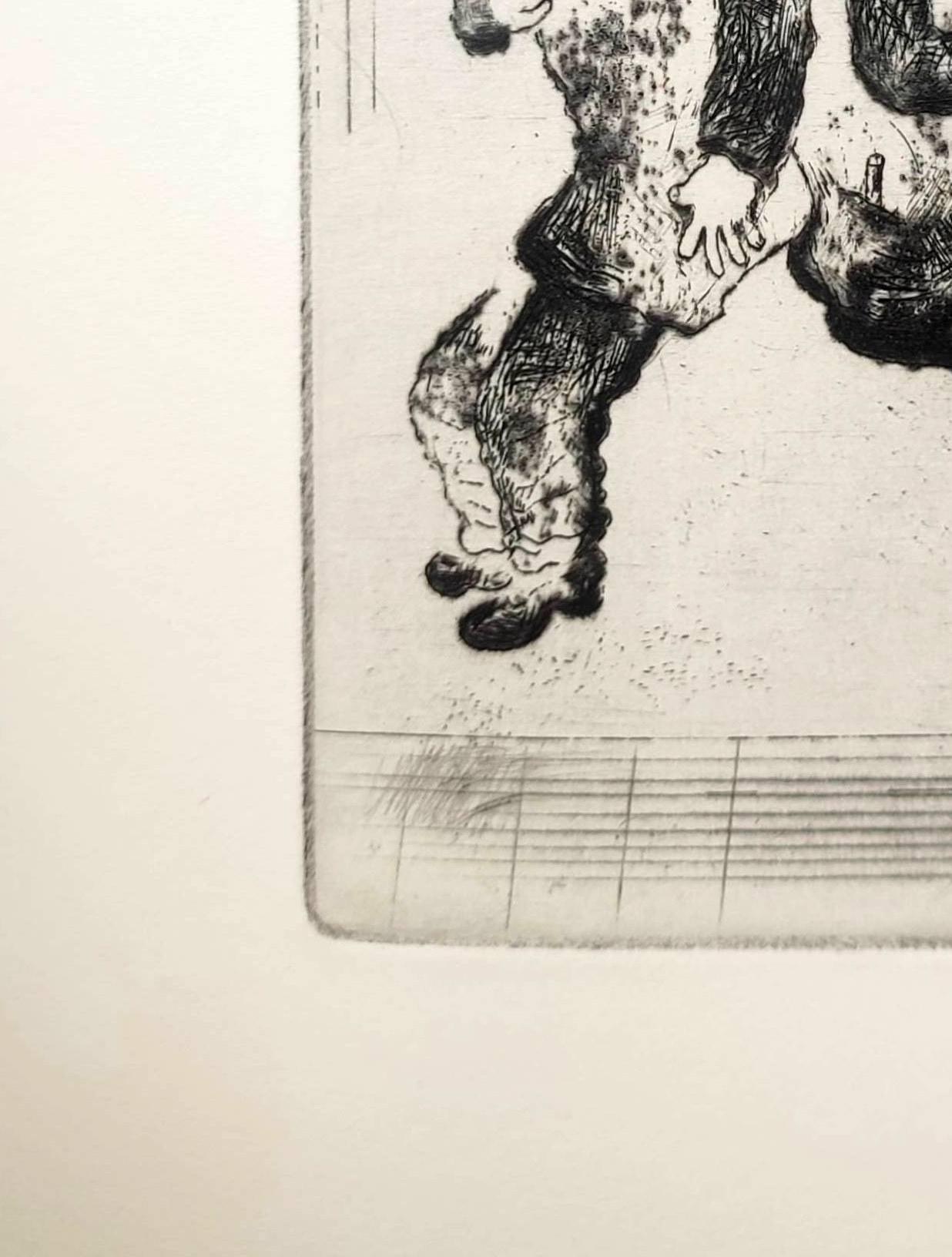 Le Sept Péchés Capitaux - Print by Marc Chagall
