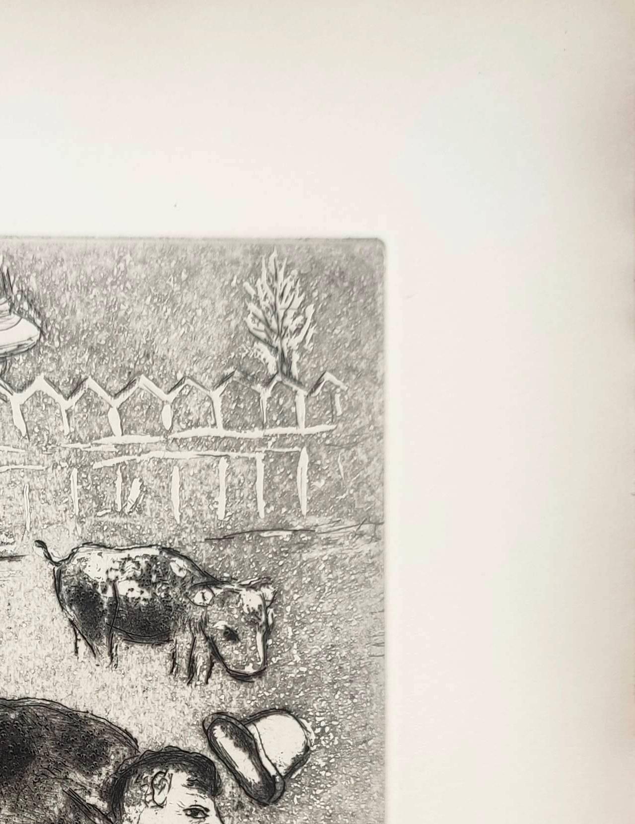 Le Sept Péchés Capitaux - Print by Marc Chagall