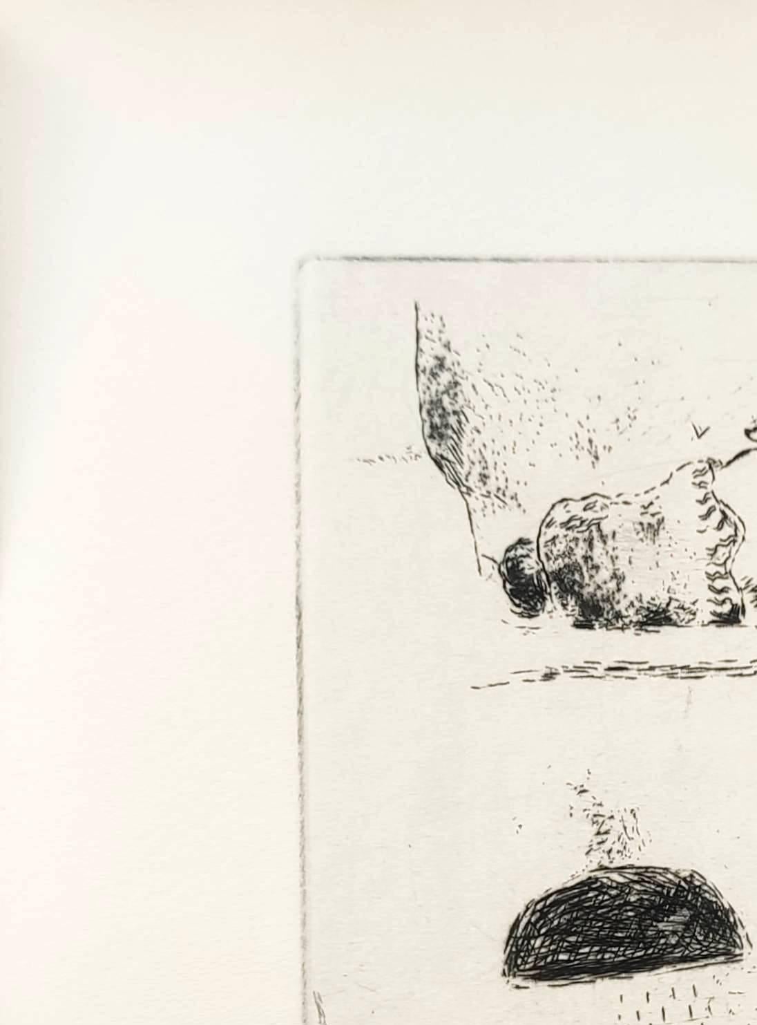 Le Sept Péchés Capitaux - Print by Marc Chagall