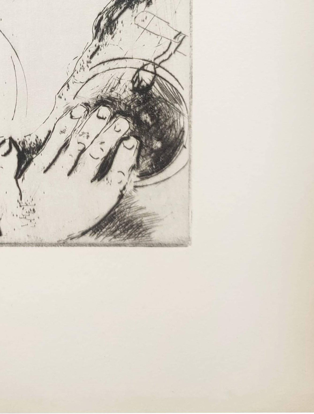 Le Sept Péchés Capitaux - Symbolist Print by Marc Chagall