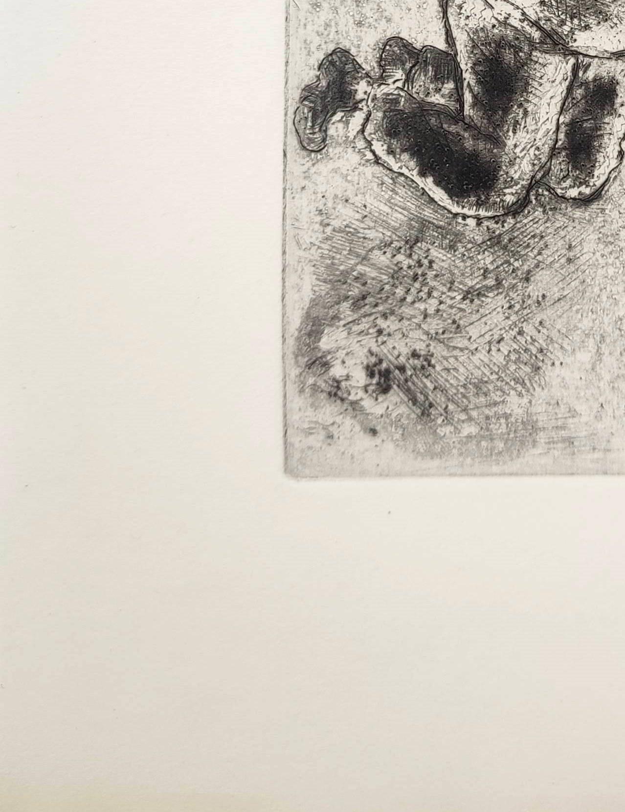 Le Sept Péchés Capitaux - Symbolist Print by Marc Chagall