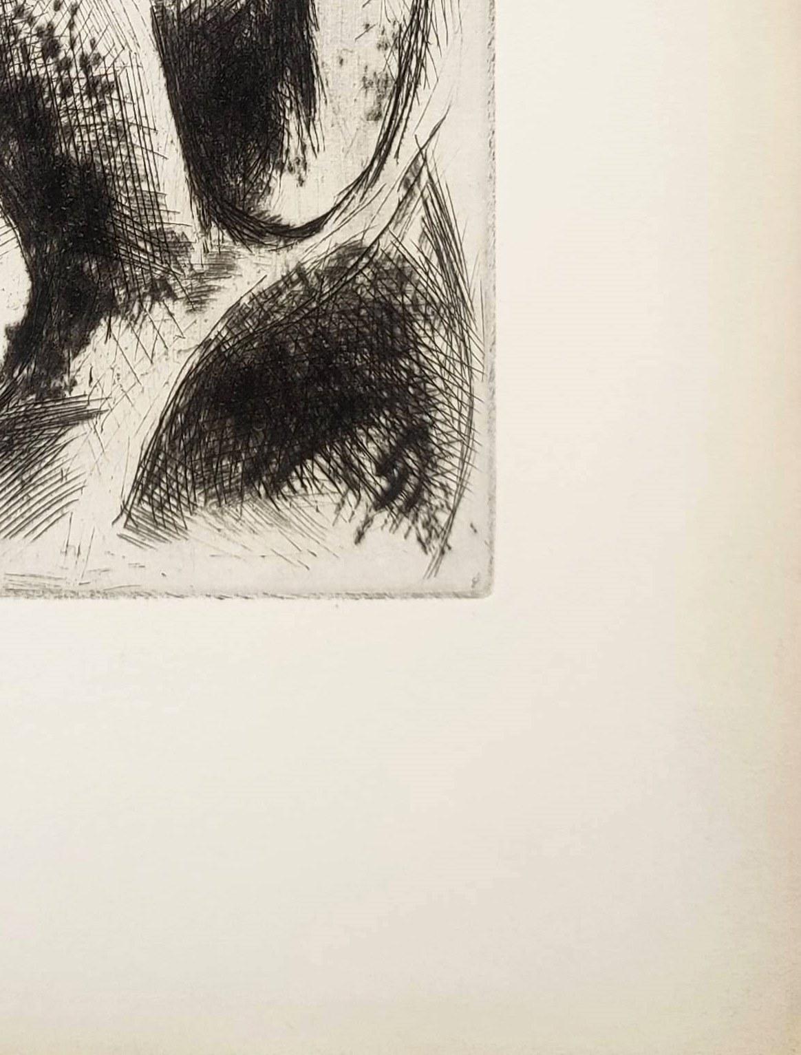 Le Sept Péchés Capitaux - Beige Print by Marc Chagall