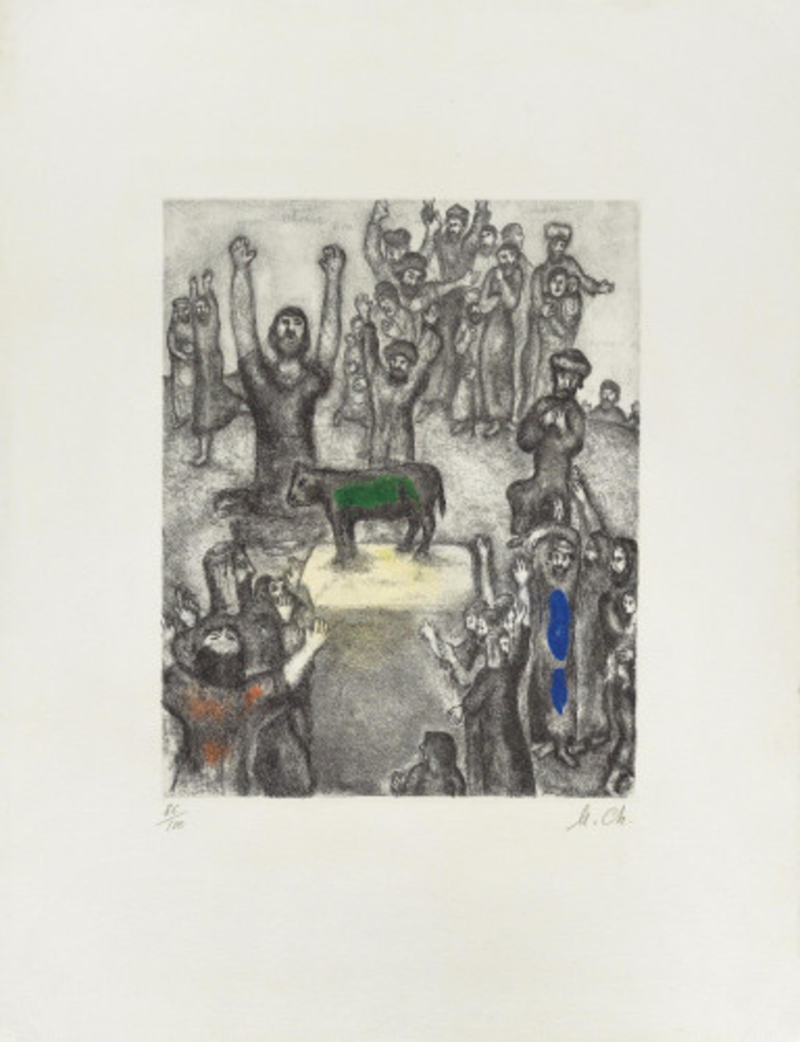 Le Veau d'or - Print by Marc Chagall