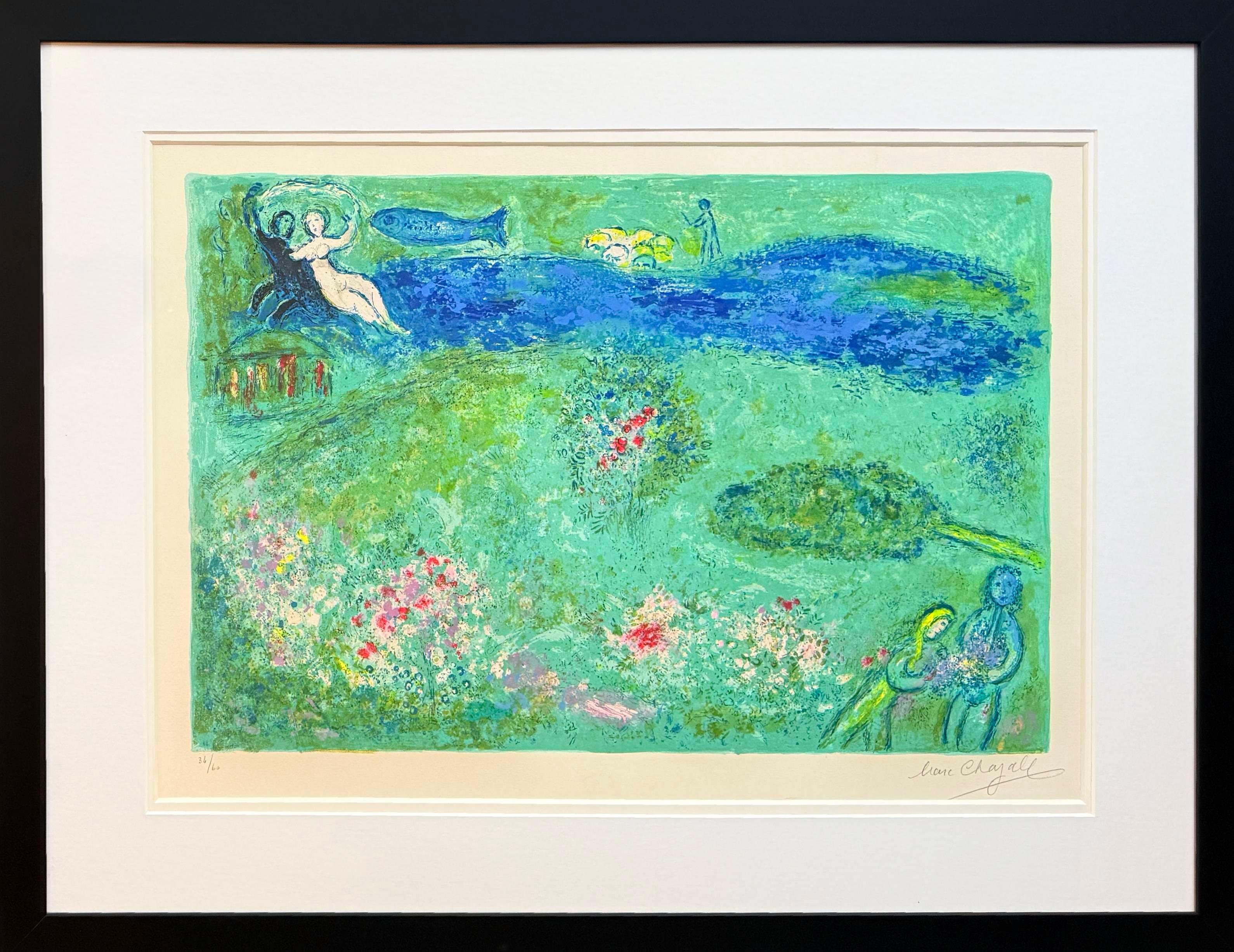 Did Marc Chagall use oil paint?
