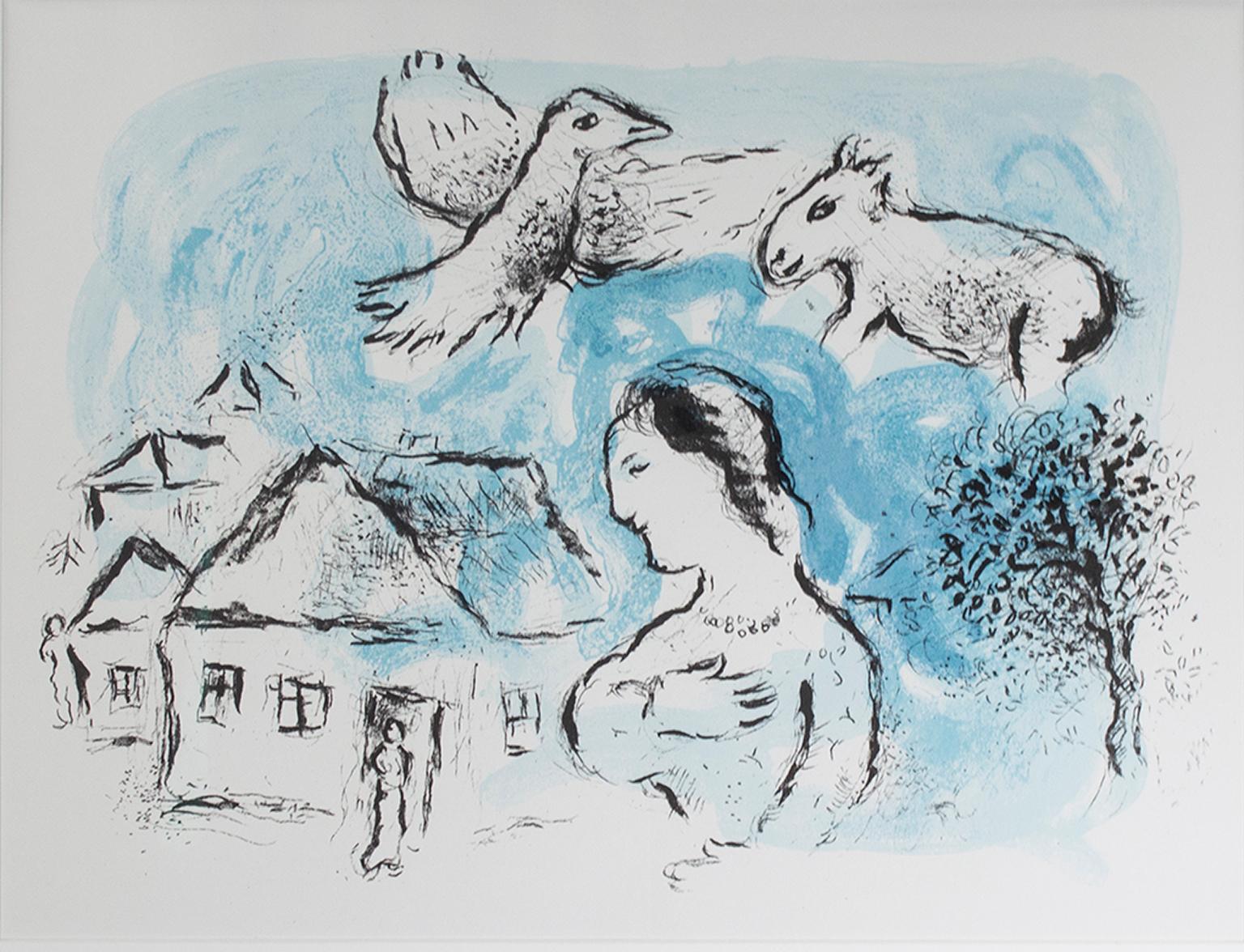 chagall the village