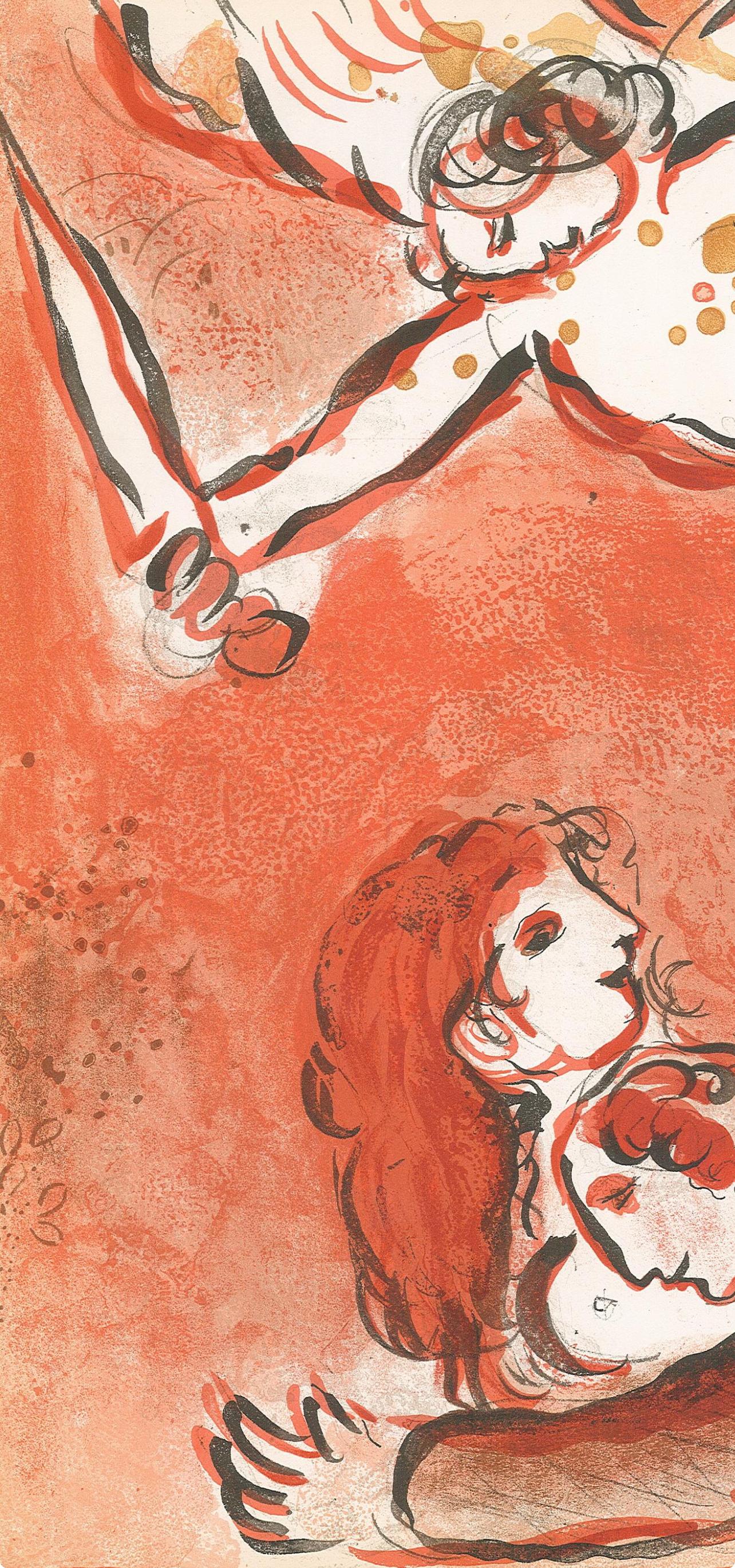 Das Antlitz Israels (Mourlot 230-77; Cramer 42) – Print von Marc Chagall