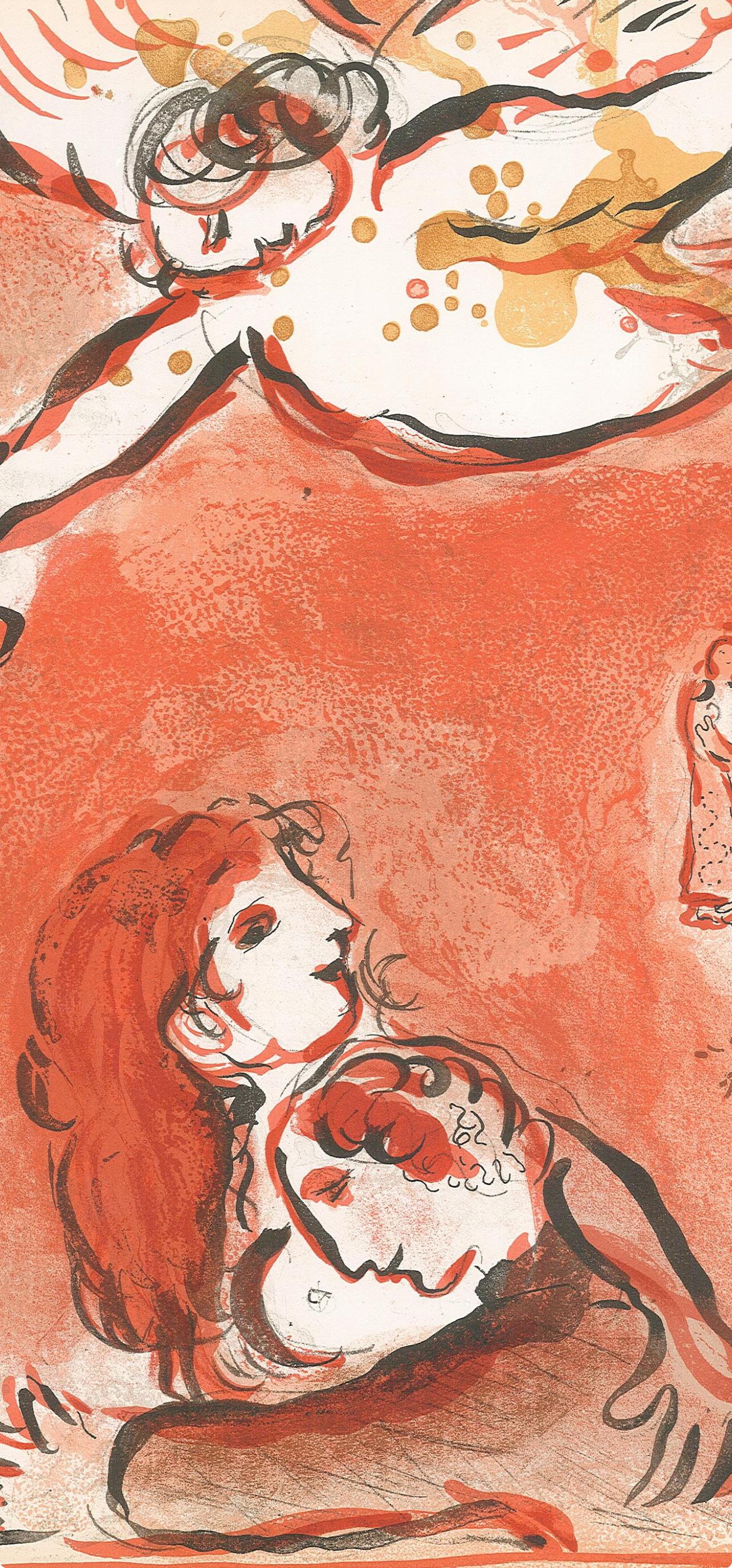 Das Antlitz Israels (Mourlot 230-77; Cramer 42) (Expressionismus), Print, von Marc Chagall