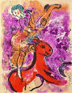 L’écuyère au cheval rouge (Mourlot 191), Société internationale d'art XXe siècle