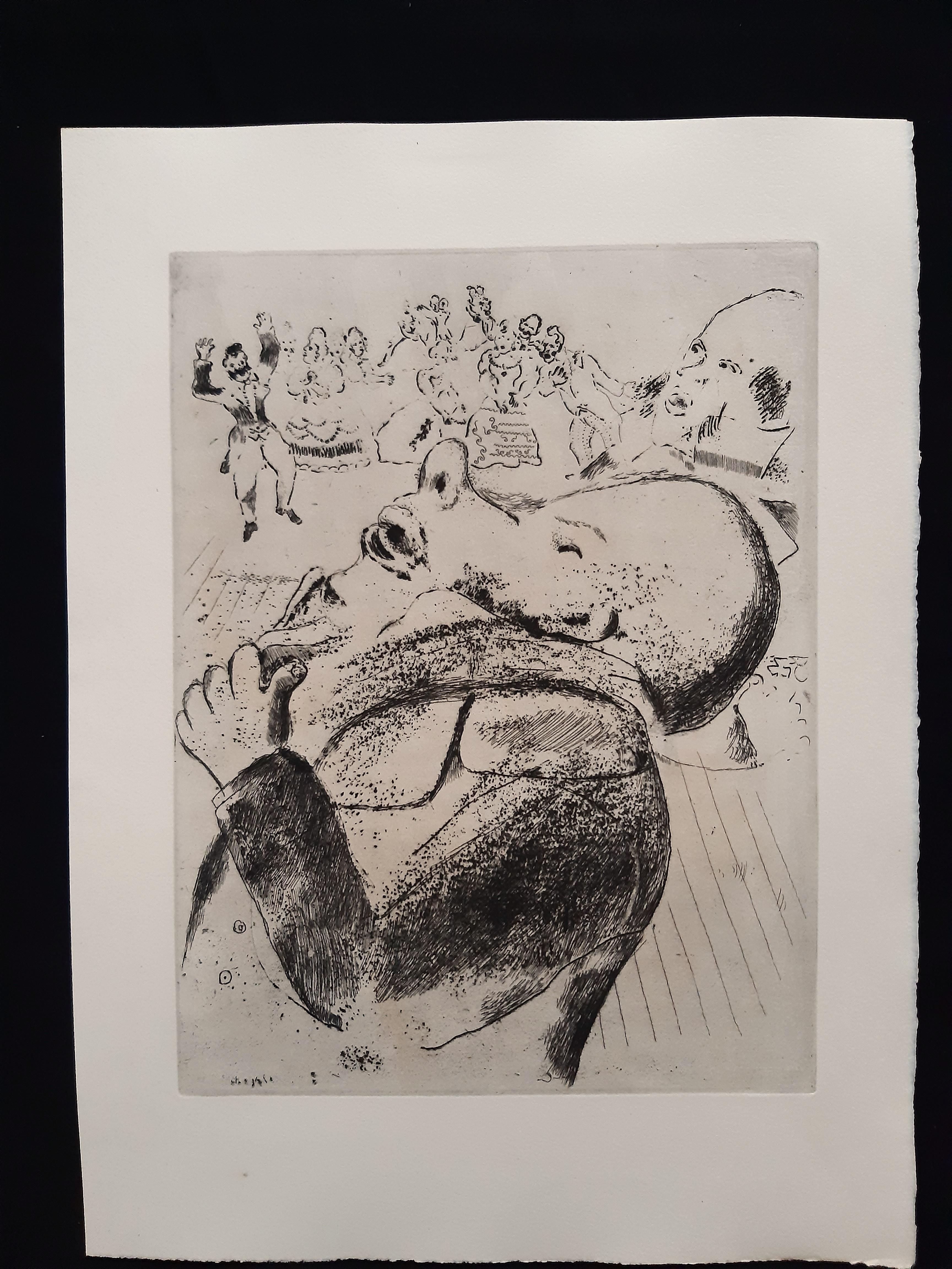 Les Ames Mortes by N. Gogol - Complete Suite by Marc Chagall - 1948  For Sale 7