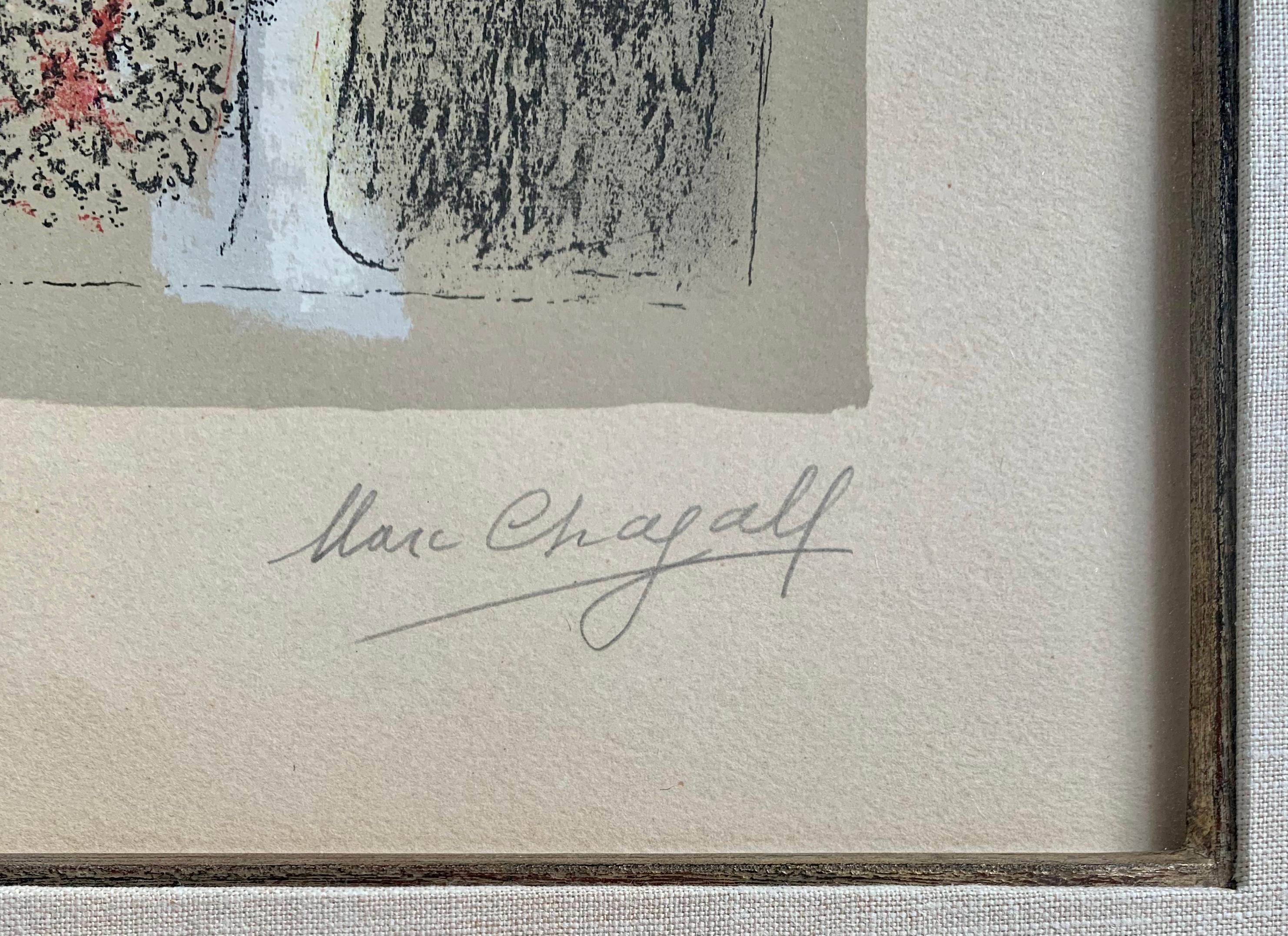 chagall les amoureux dans le ciel