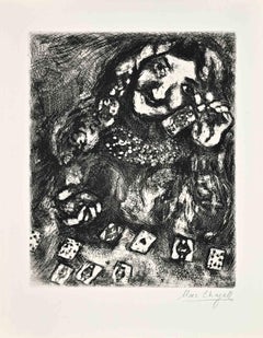 Les Devinesseres (The Fortune-Tellers) - Etching by Marc Chagall - 1952