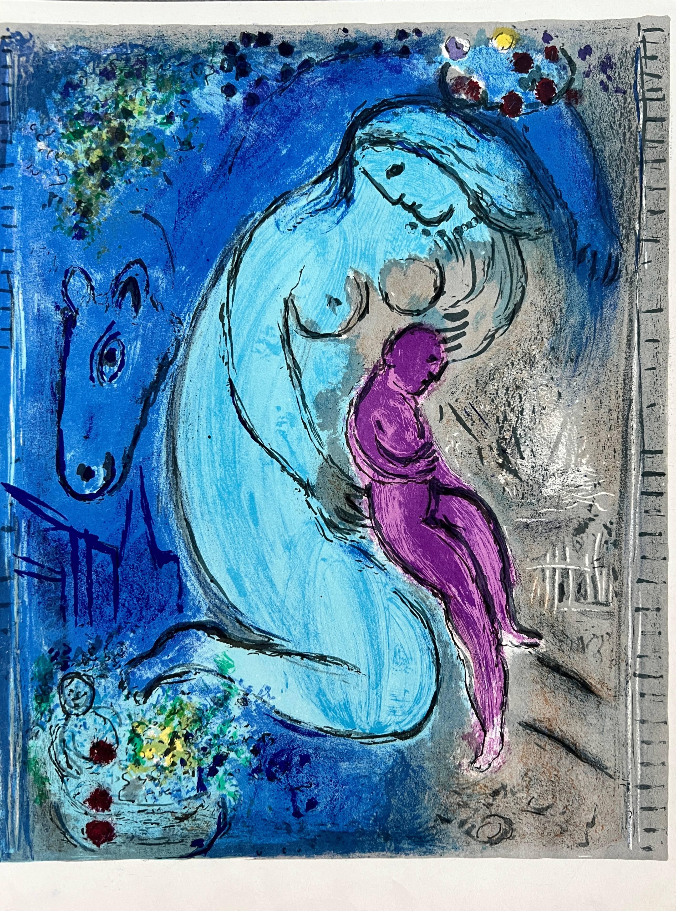 Les Monstres de Notre-Dame - Surréalisme Art par Marc Chagall