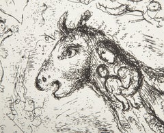 Lettre a Marc Chagall, Etching by Marc Chagall