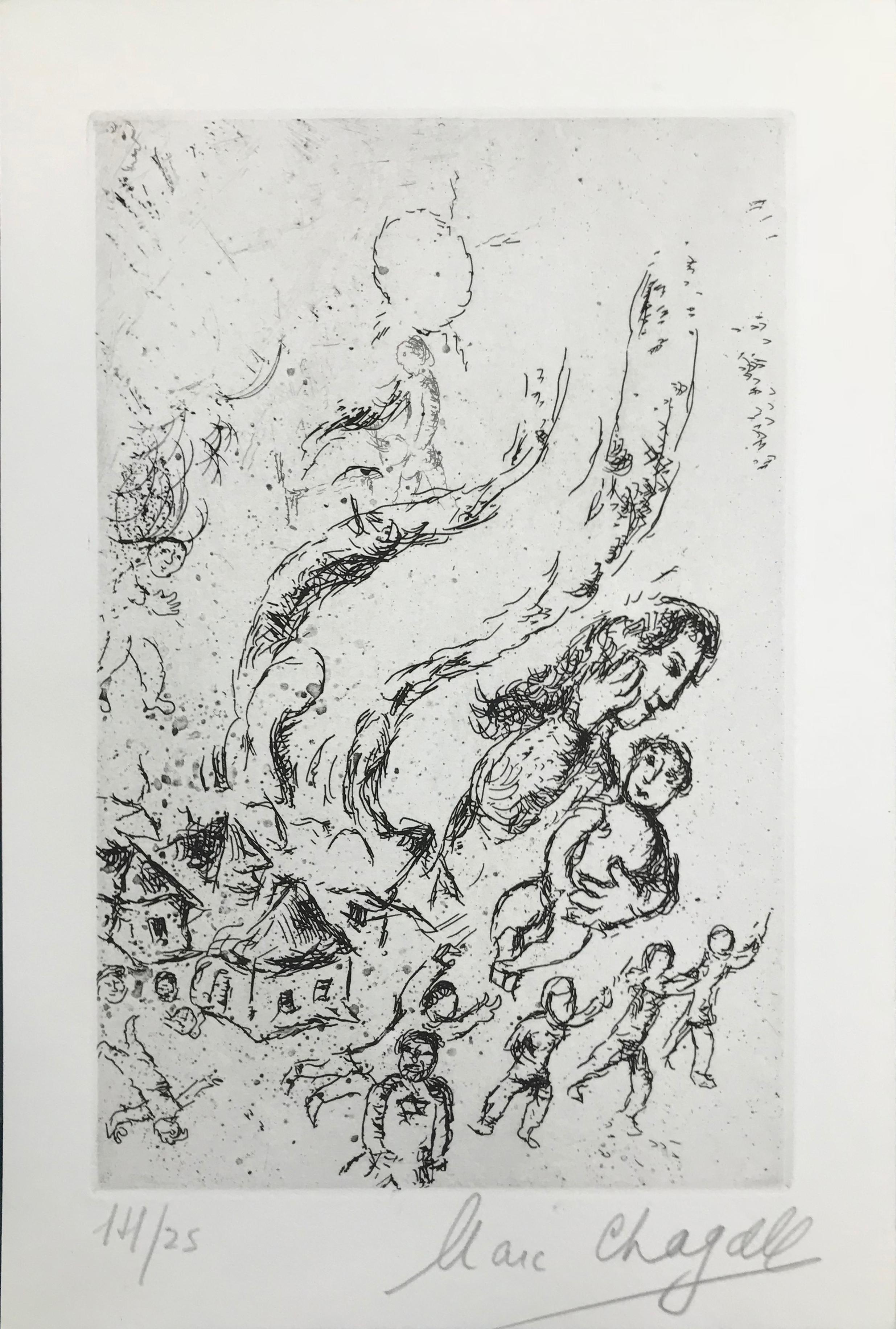 chagall black and white prints