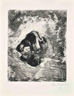 L'Homme et son Image - Etching by Marc Chagall - 1952