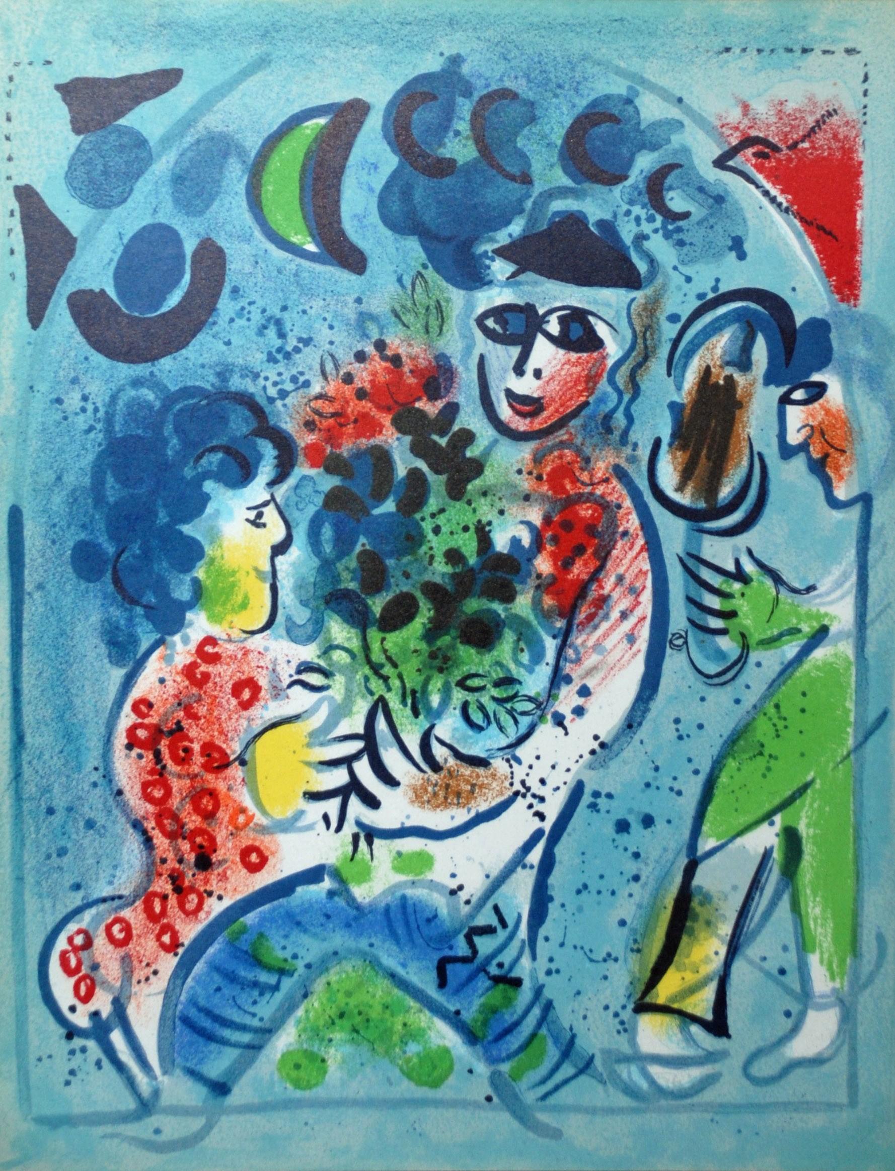 Lithograph from Chagall Lithographe Vol III - Print by Marc Chagall