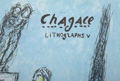 Lithographs V (Cover), Modern Lithograph by Marc Chagall