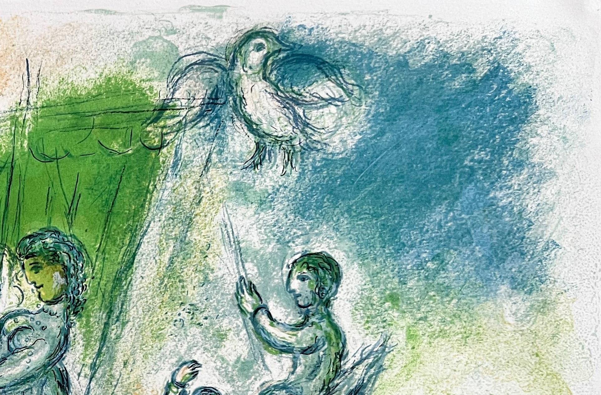 L'Odyssée, Planche XIX - Symbolisme Print par Marc Chagall