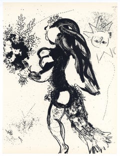 "L'Offrande" original lithograph