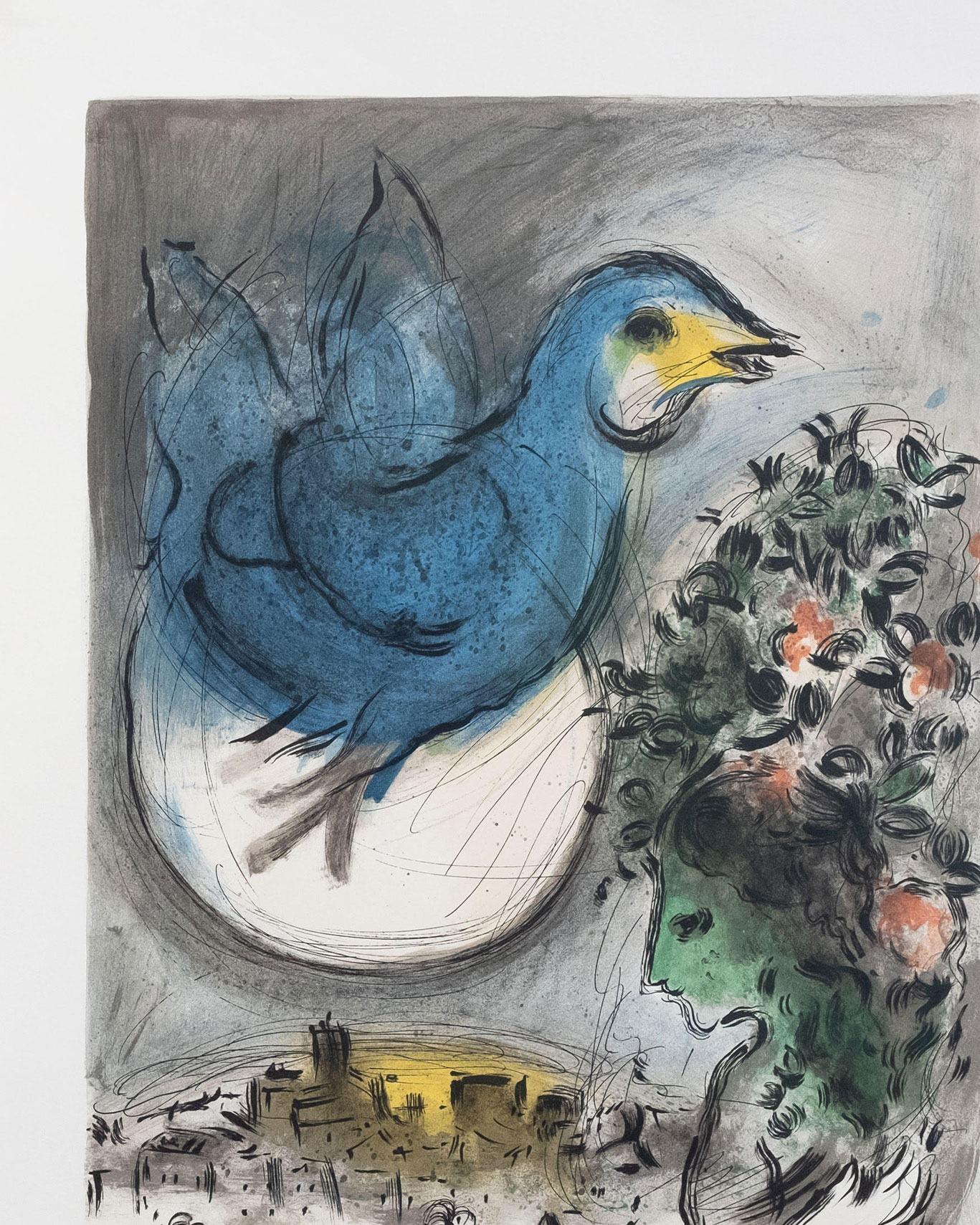 L'Oiseau Bleu By Marc Chagall For Sale 2