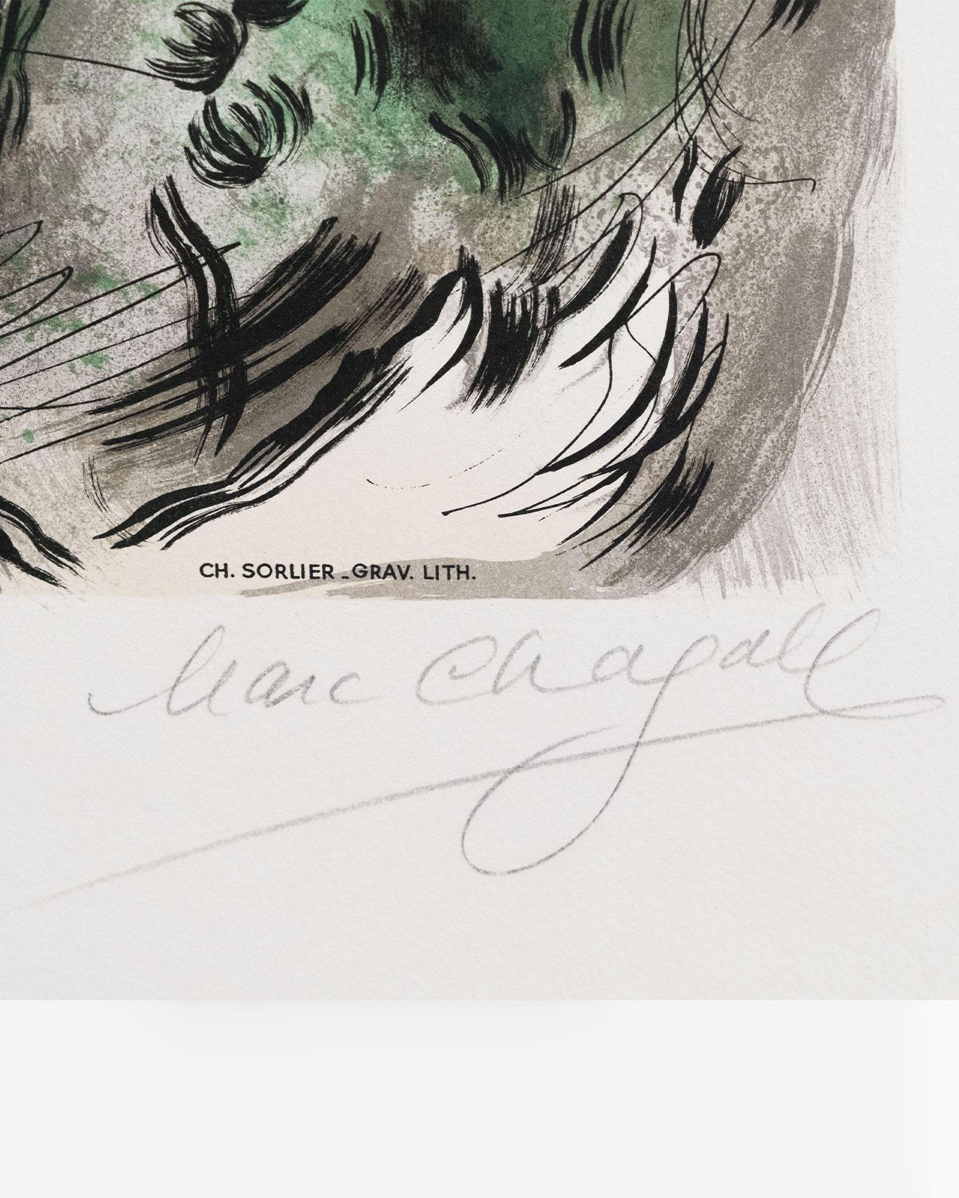 L'Oiseau Bleu By Marc Chagall For Sale 4