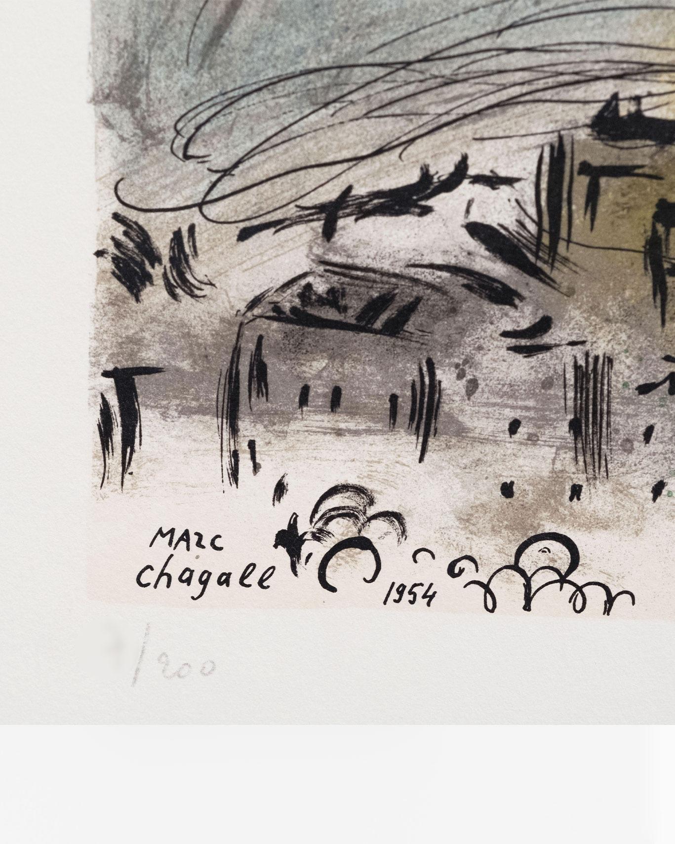 L'Oiseau Bleu By Marc Chagall For Sale 5