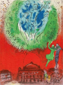 L'Opera (Cramer 24; Mourlot 102), Derrière le miroir