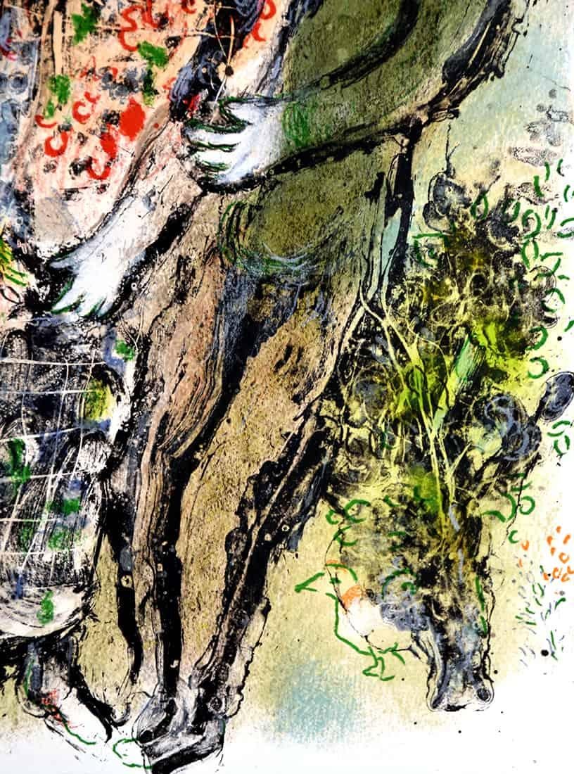 L'oranger (The Orange Tree), 1975 - Modern Print by Marc Chagall