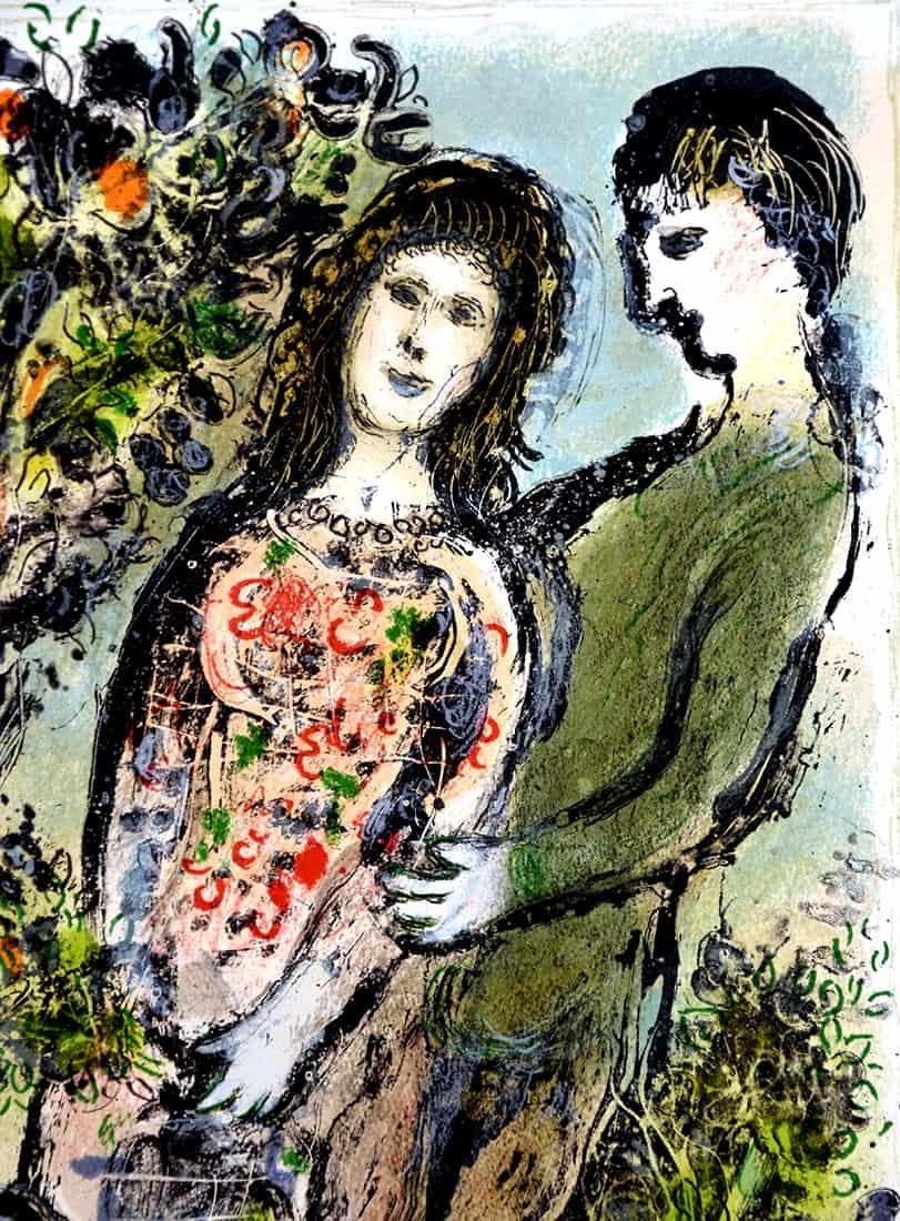 L'oranger (The Orange Tree), 1975 - Modern Print by Marc Chagall