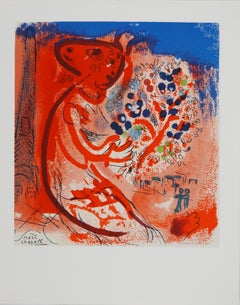 Lovers of the Champs de Mars - Original Lithograph (Mourlot)