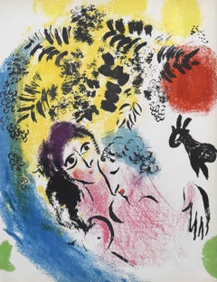 Lovers With Red Sun