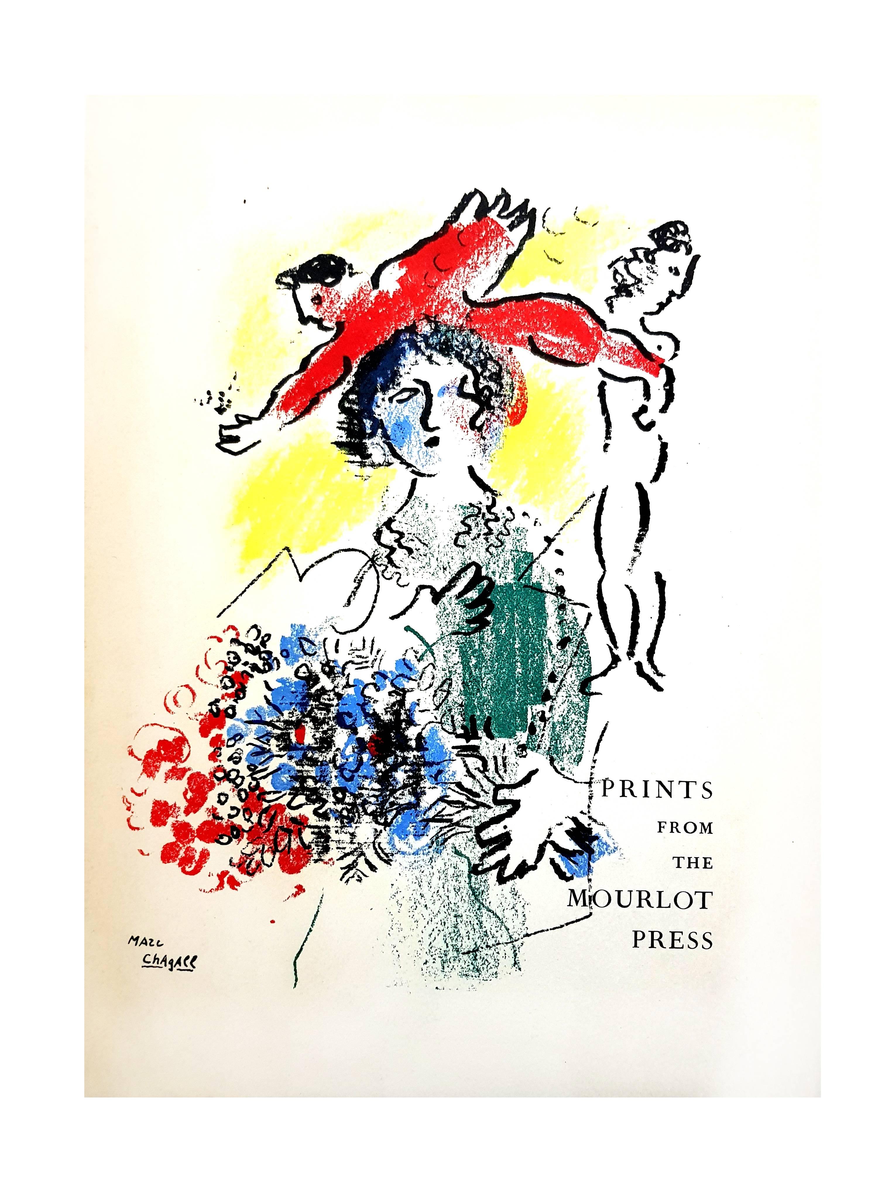 Marc Chagall - Cover - Original Lithograph  For Sale 2