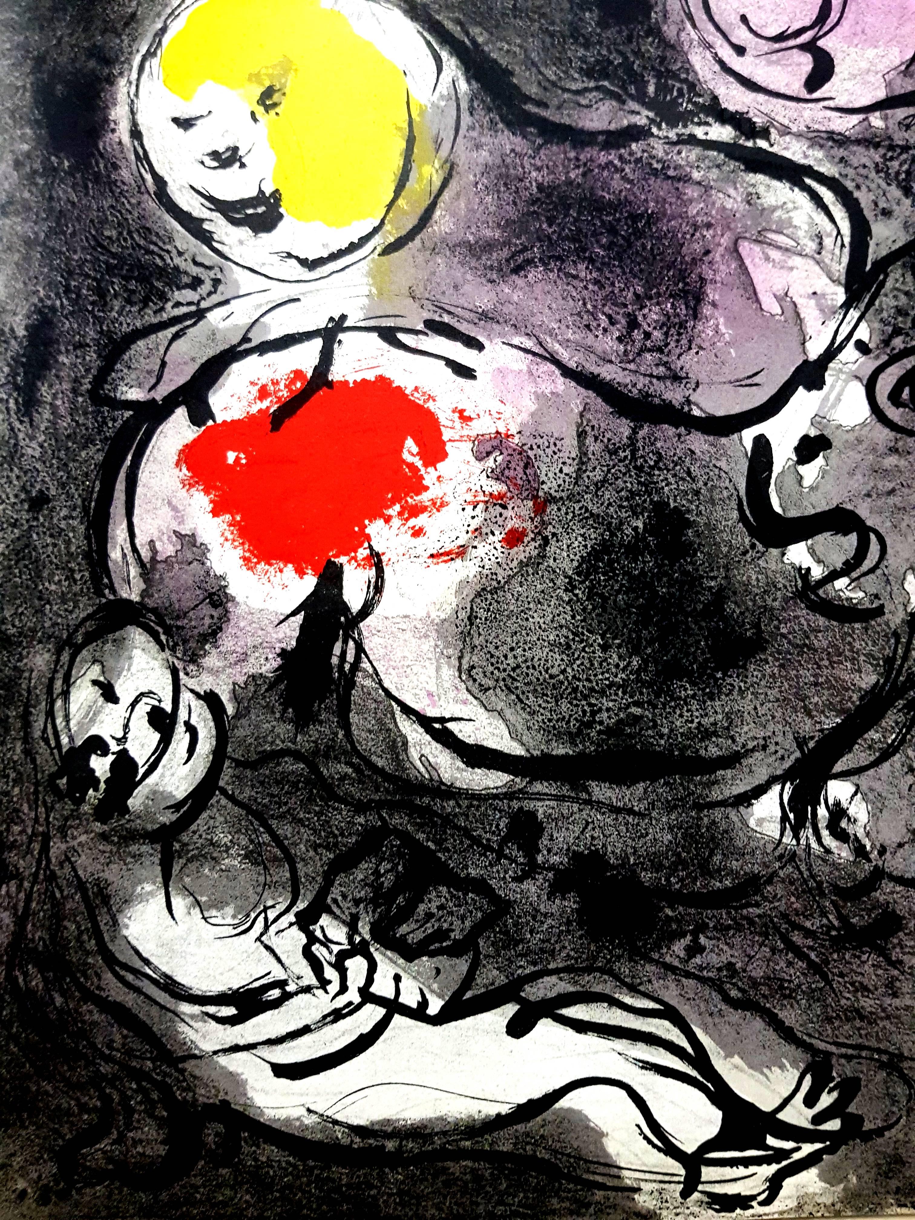 Marc Chagall - The Bible - Original Lithograph For Sale 1