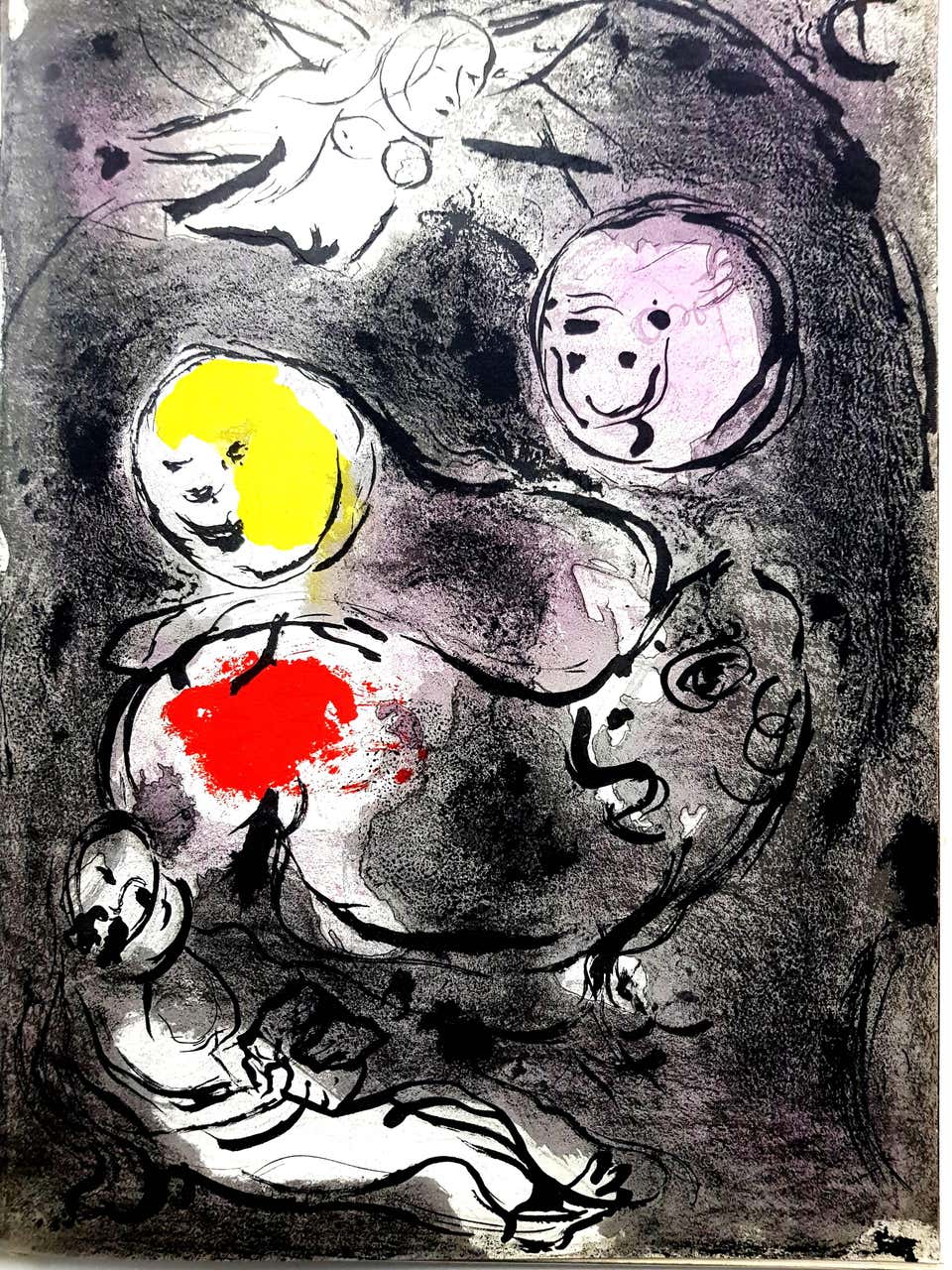 Marc Chagall - Marc Chagall - The Bible - Original Lithograph For Sale ...