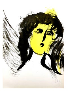 Marc Chagall - Femme ange - Lithographie originale