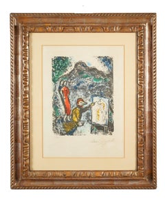 Marc Chagall (1887-1985) – farbige Lithographie auf Bogenpapier – 1972