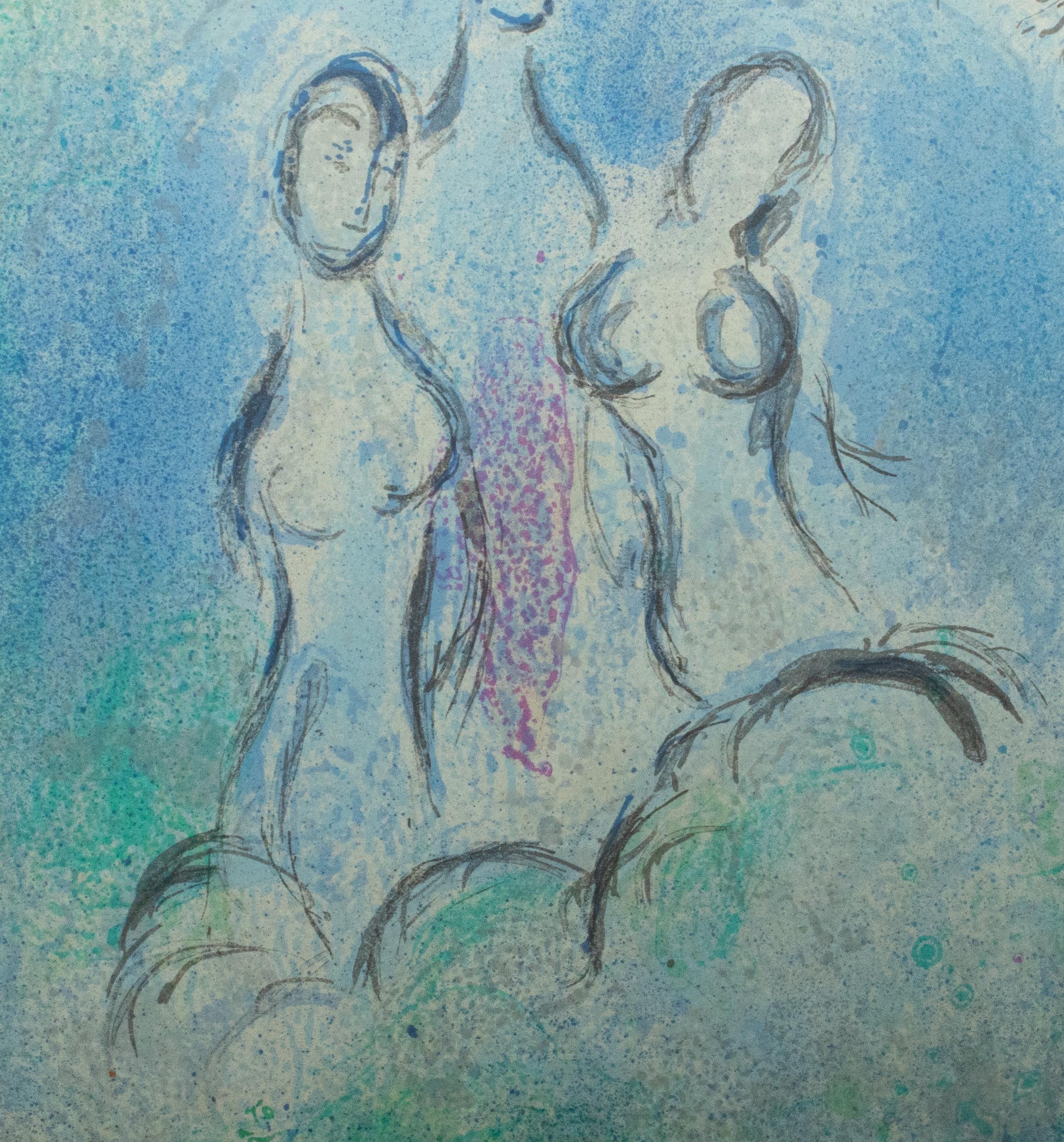 Marc Chagall (1887-1985) „Daphnis Discovers Chloe“     im Angebot 7