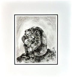 Marc Chagall (1887–1985) - Elijah on Mount Carmel - Etching on paper - 1956