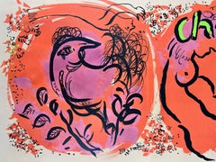 Marc Chagall ( 1887 – 1985 ) – hand-signed Lithograph on Arches paper – 1960