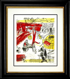 Marc Chagall (1887–1985) - La Révolution - Color lithograph on Arches paper