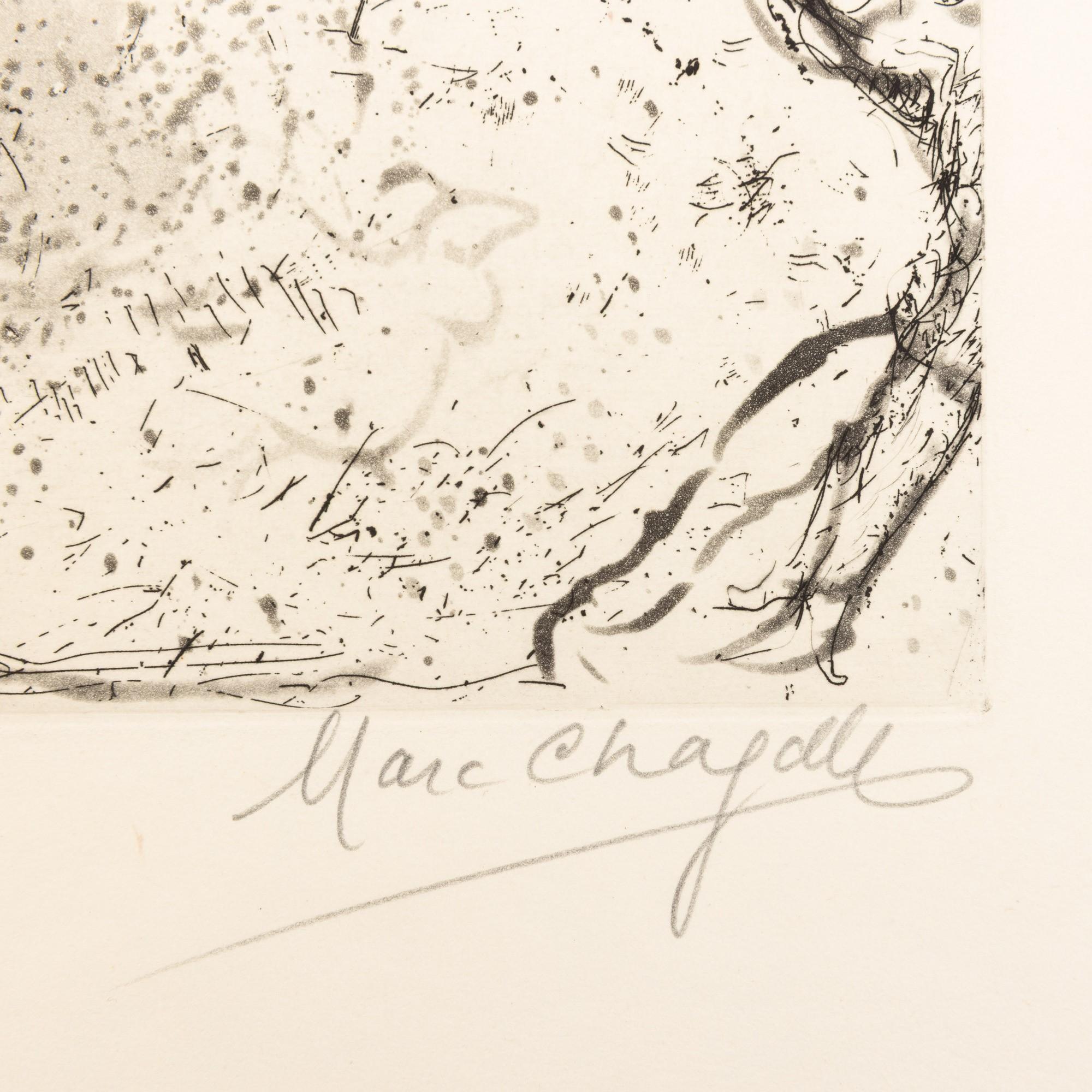 Marc Chagall (1887–1985) - Le Cirque fantastique - Etching on paper - 1967 For Sale 3