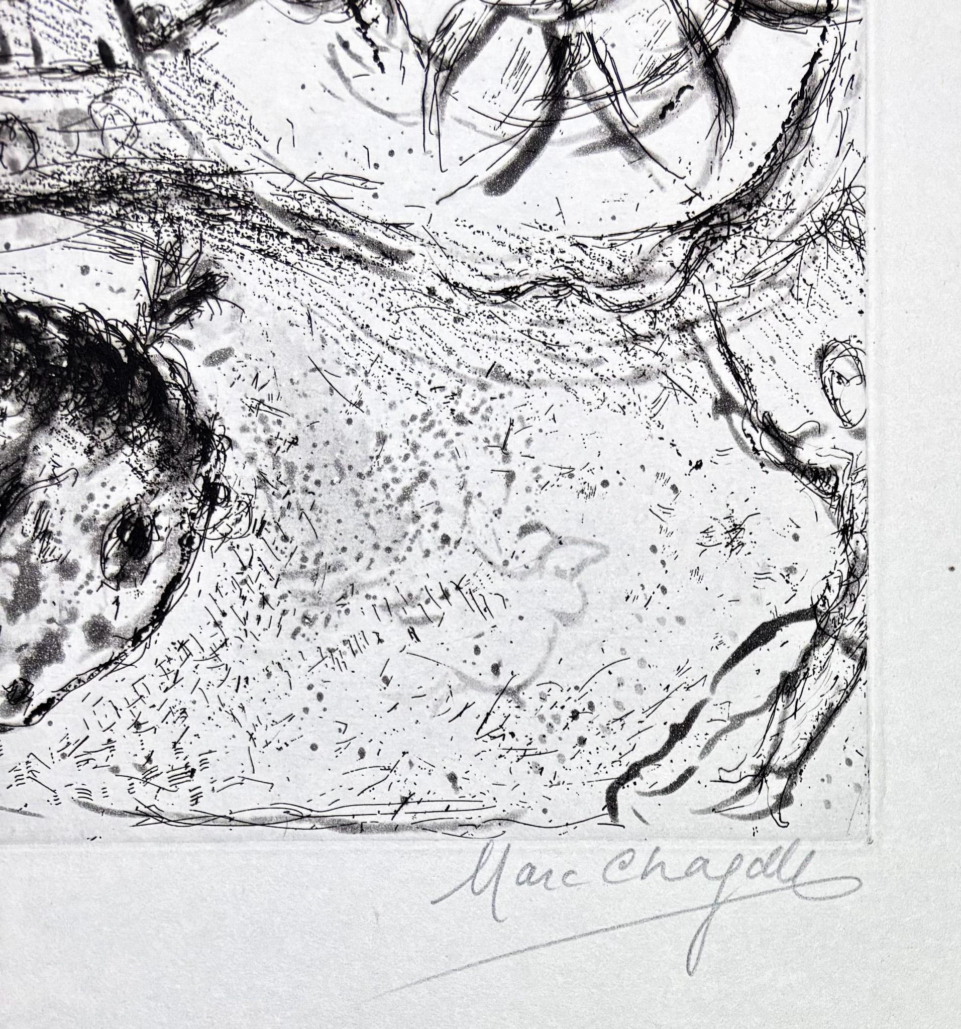 Marc Chagall (1887–1985) - Le Cirque fantastique - Etching on paper - 1967 For Sale 4