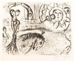 Marc Chagall (1887-1985) - Le Cirque fantastique - Acquaforte su carta - 1967