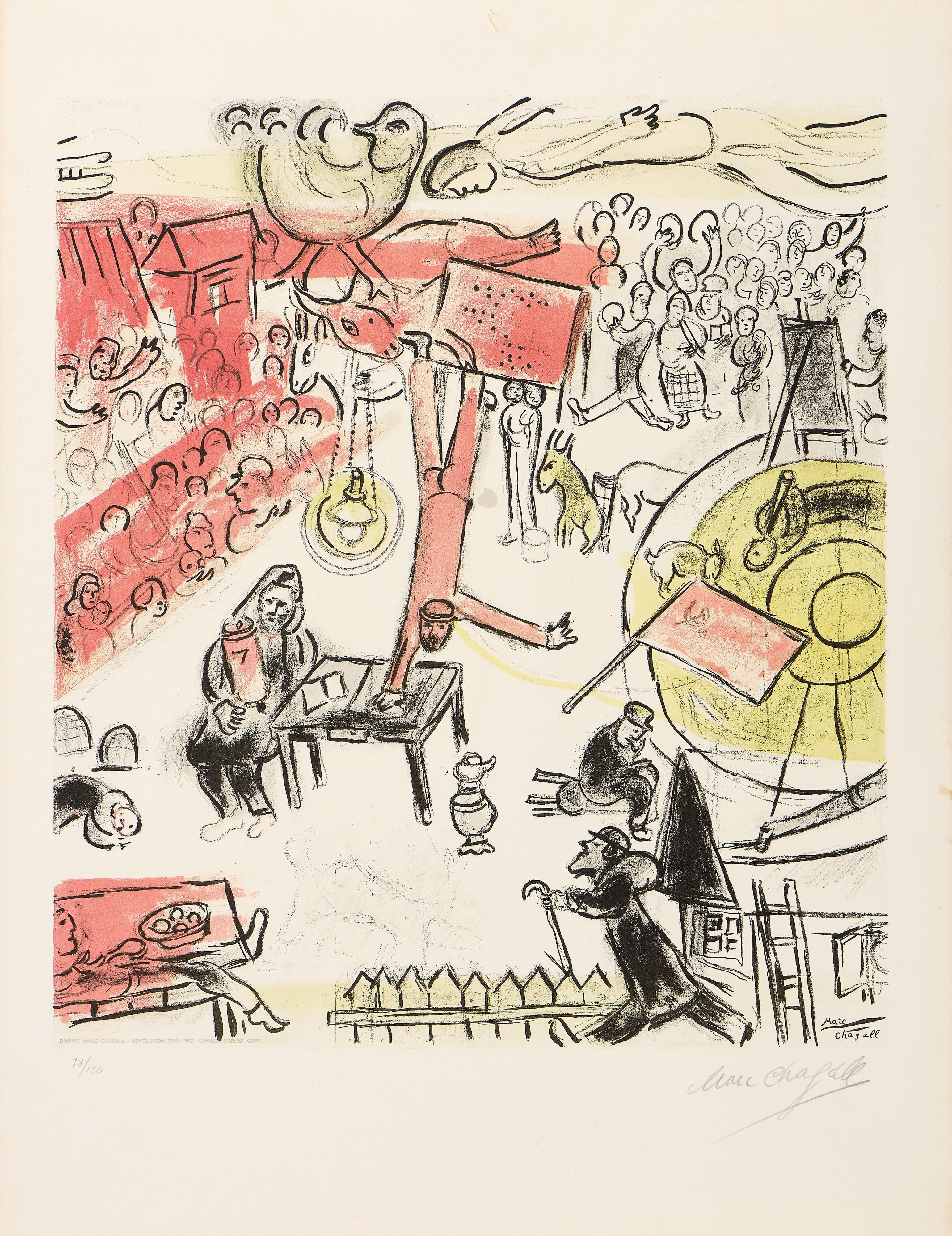 Color lithograph on paper, edited 1963
Limited edition of 150 copies, numbered as 78/150 in lower left corner.
Signed in pencil by artist in lower right corner.

Paper size: 75 x 51 cm
Very good conditions

Bibliography:
Charles Sorlier, Les