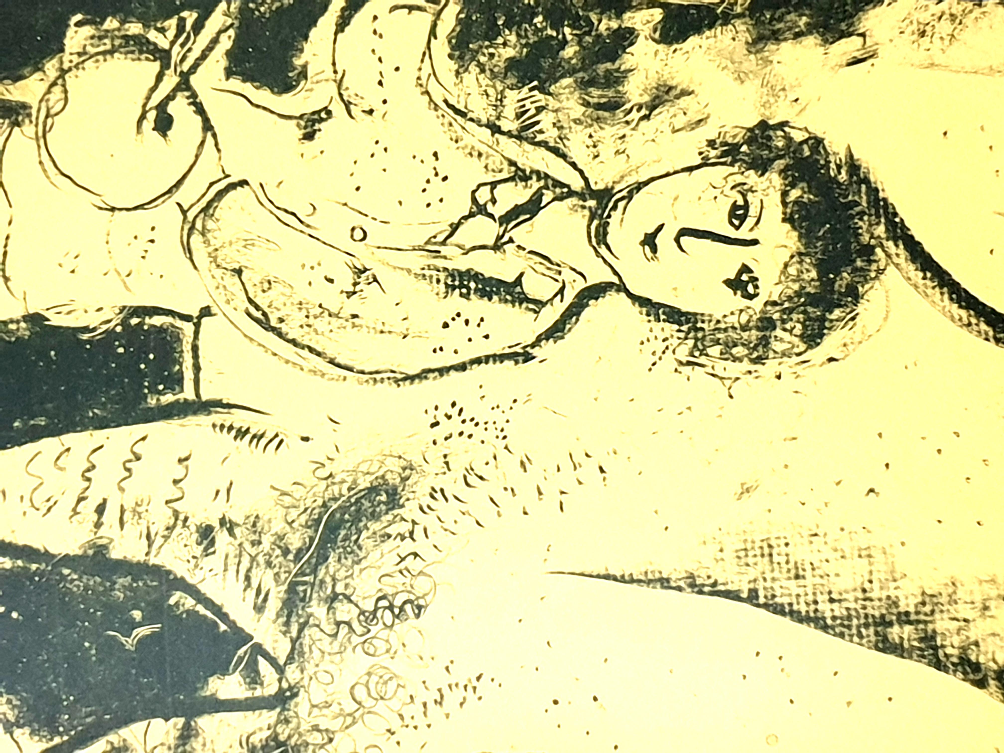 Marc Chagall - A Midsummer Night's dream - Original Handsigned Lithograph For Sale 8