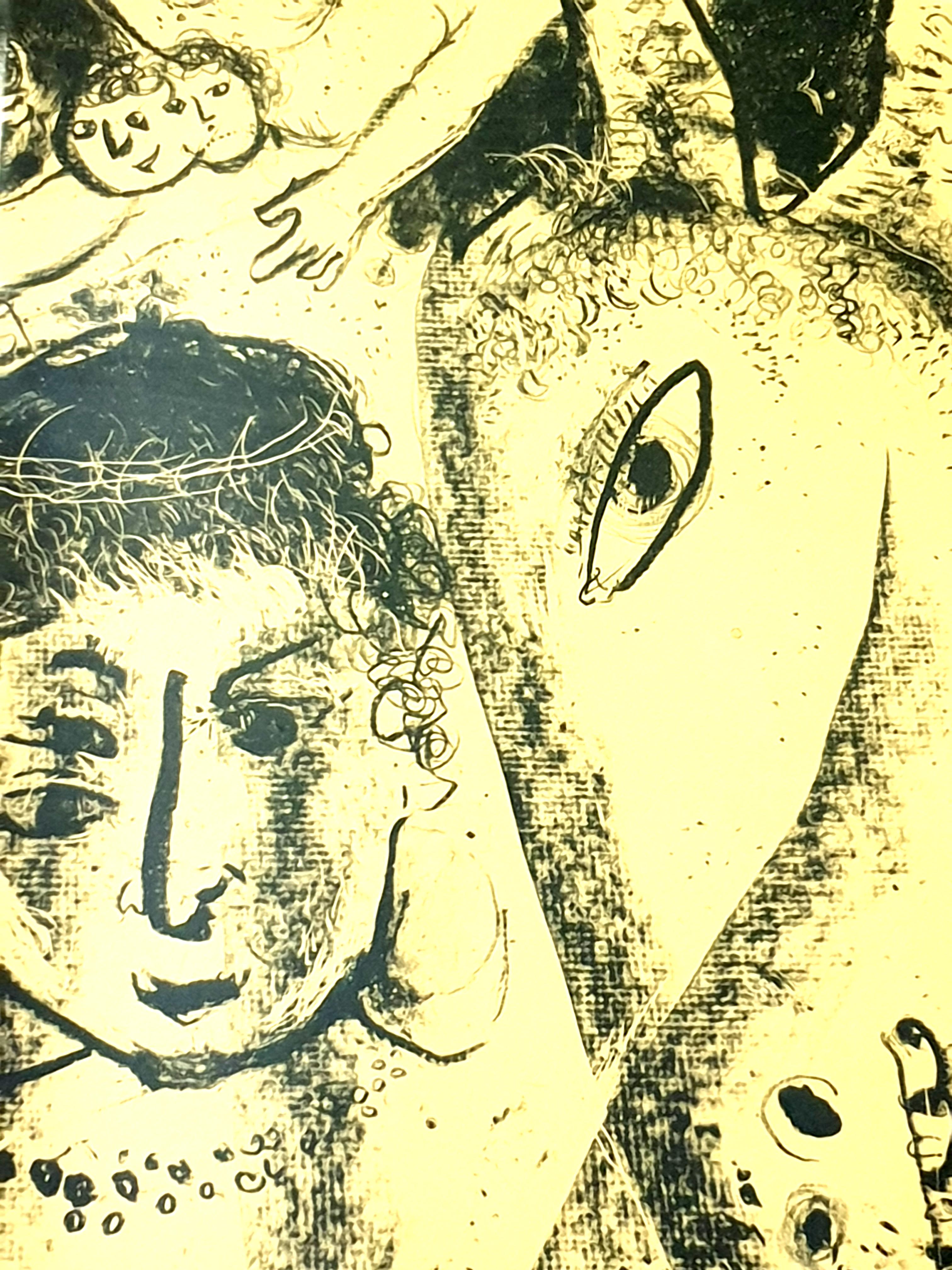 Marc Chagall - A Midsummer Night's dream - Original Handsigned Lithograph For Sale 9