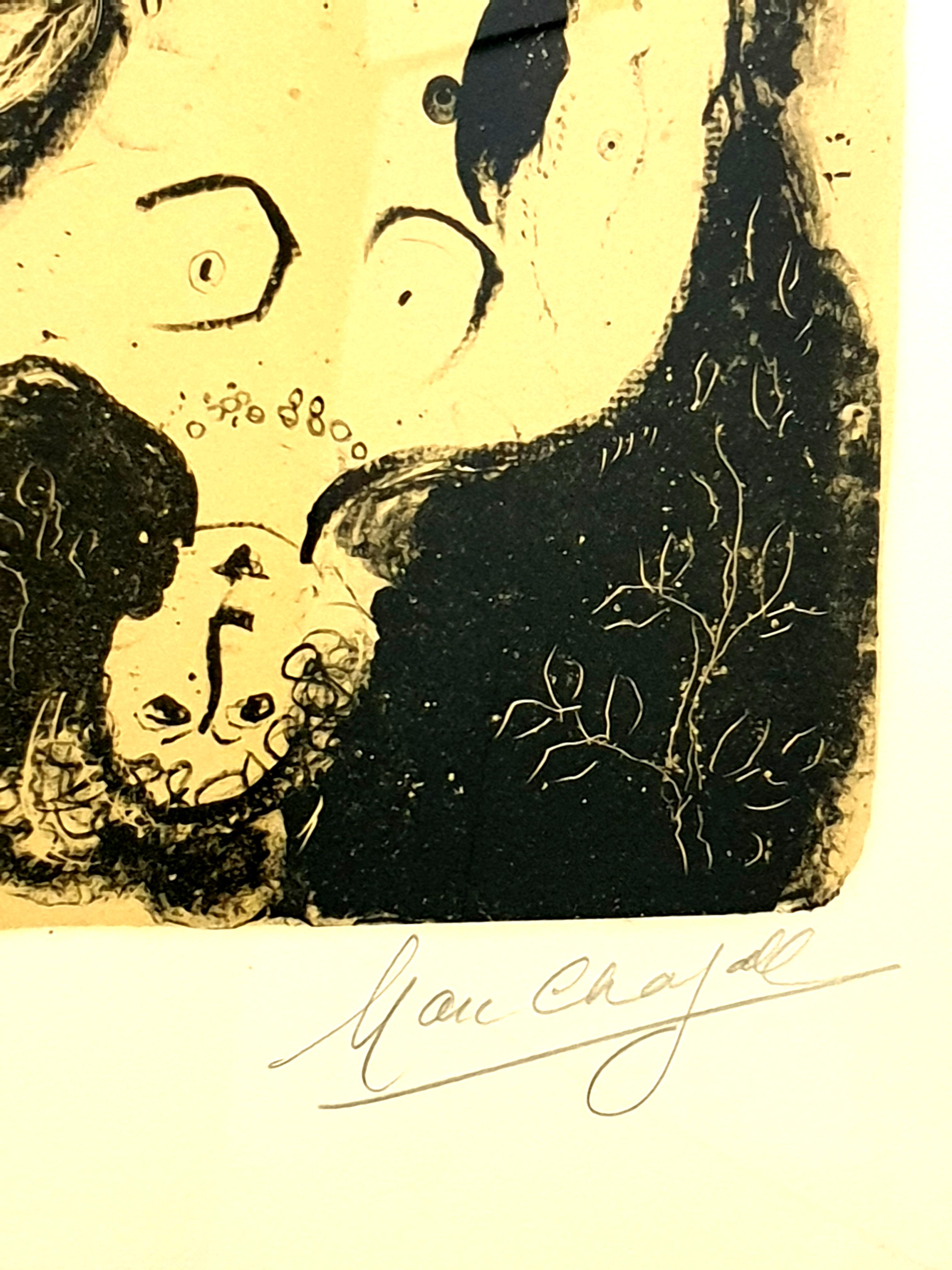 Marc Chagall – Ein Midsummer Night's dream – Original handsignierte Lithographie im Angebot 3