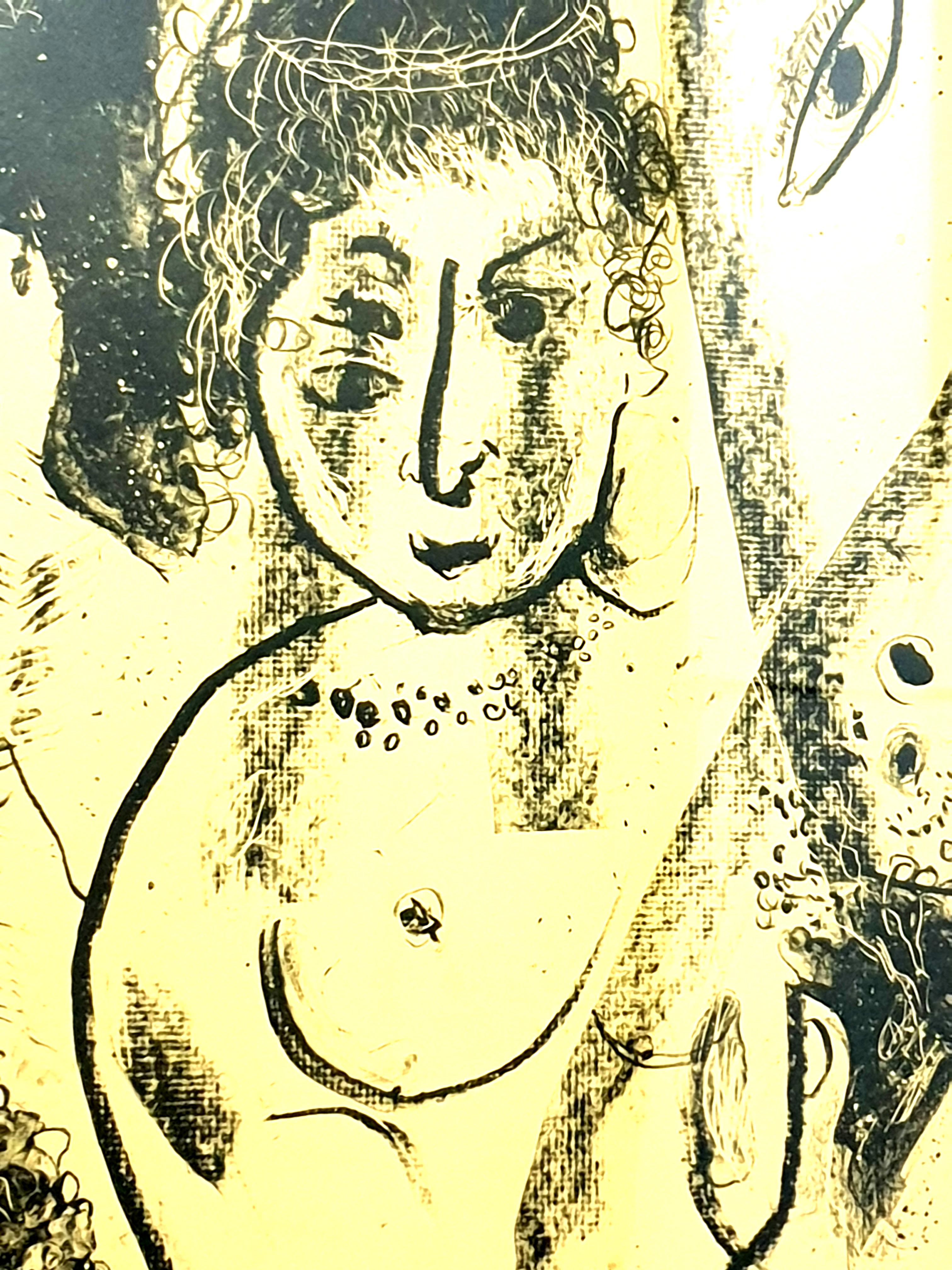 Marc Chagall – Ein Midsummer Night's dream – Original handsignierte Lithographie im Angebot 4