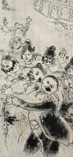 Marc Chagall, Appearance of Tchitchikov at the Ball, from Dead Souls, 1923–1927