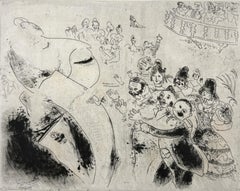 Marc Chagall, Appearance of Tchitchikov at the Ball, from Dead Souls, 1923–1927